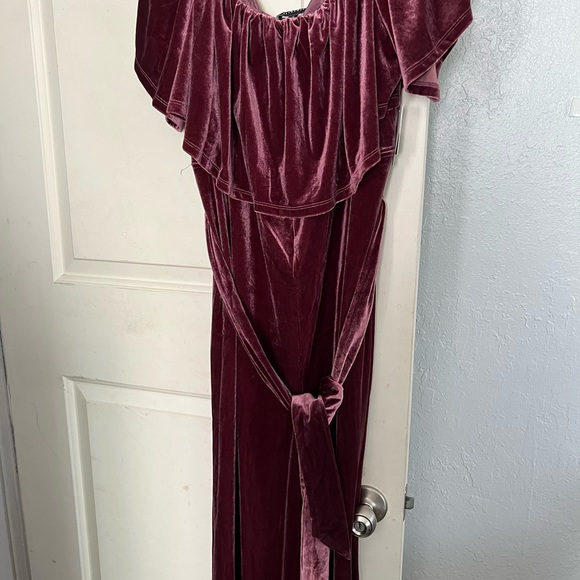 New WT Walmart Elouii velour jumpsuit - Picture 8 of 10